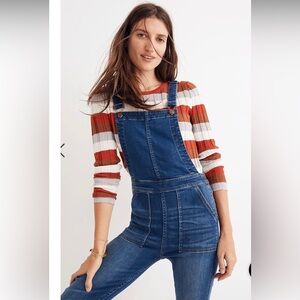 Madewell Skinny Overalls Size Small